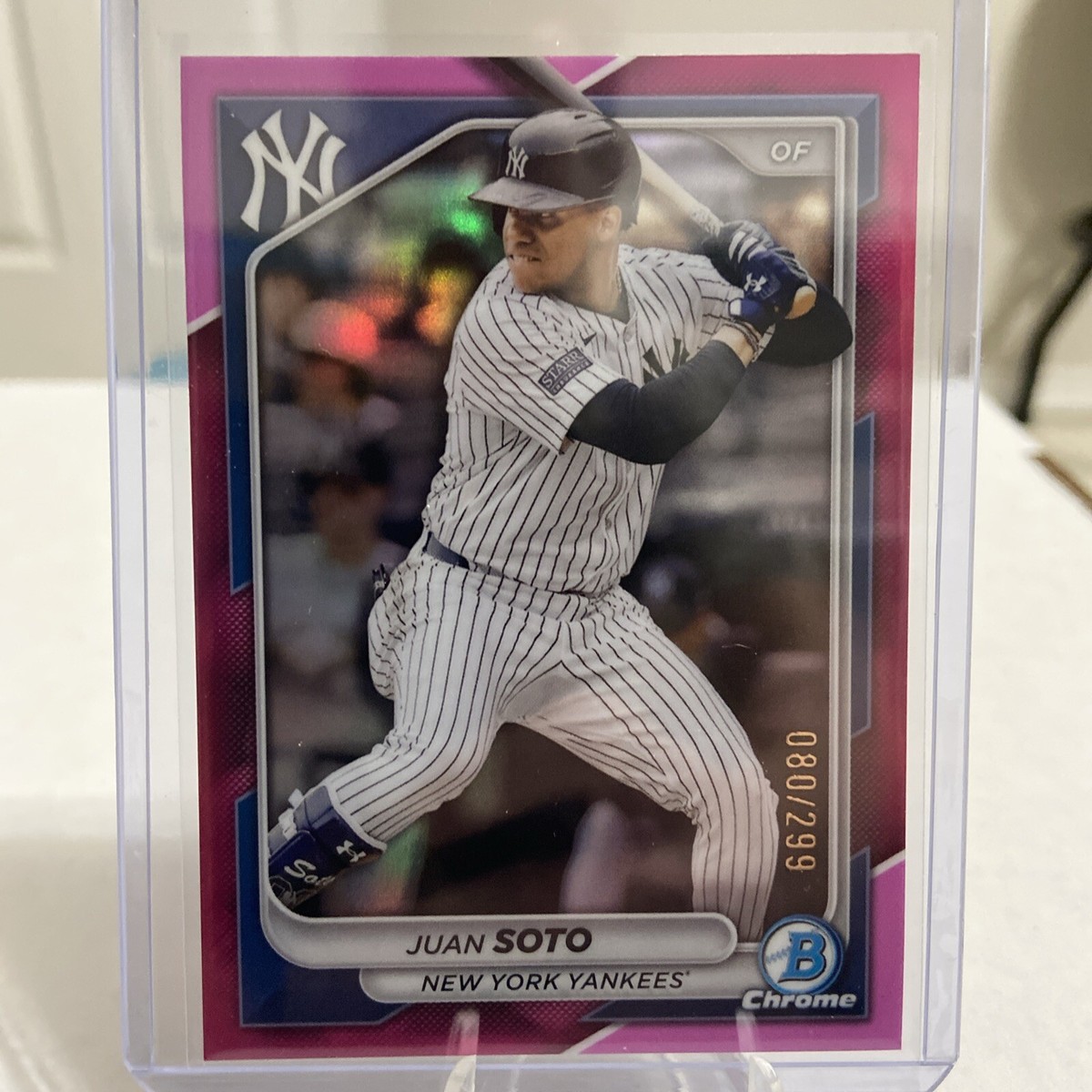 2024 Bowman Chrome Juan Soto Fuschia /299 | eBay