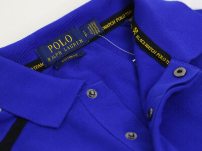 Polo Ralph Lauren Custom Fit Big Pony Blackwatch Short Sleeve Polo