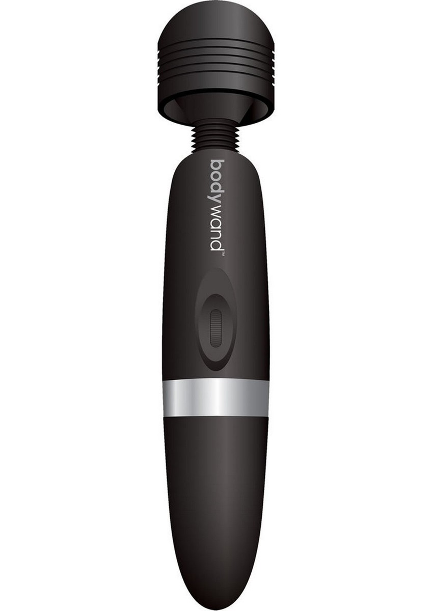 Bodywand Rechargeable Massager Vibrator Wireless Black Large Body Cordless 