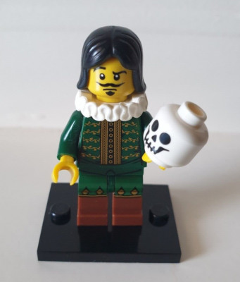LEGO MINIFIGUREN SERIE 8 SHAKESPEARE SCHAUSPIELER / HAMLET SELTEN, SCHÖN UND TOP..!!