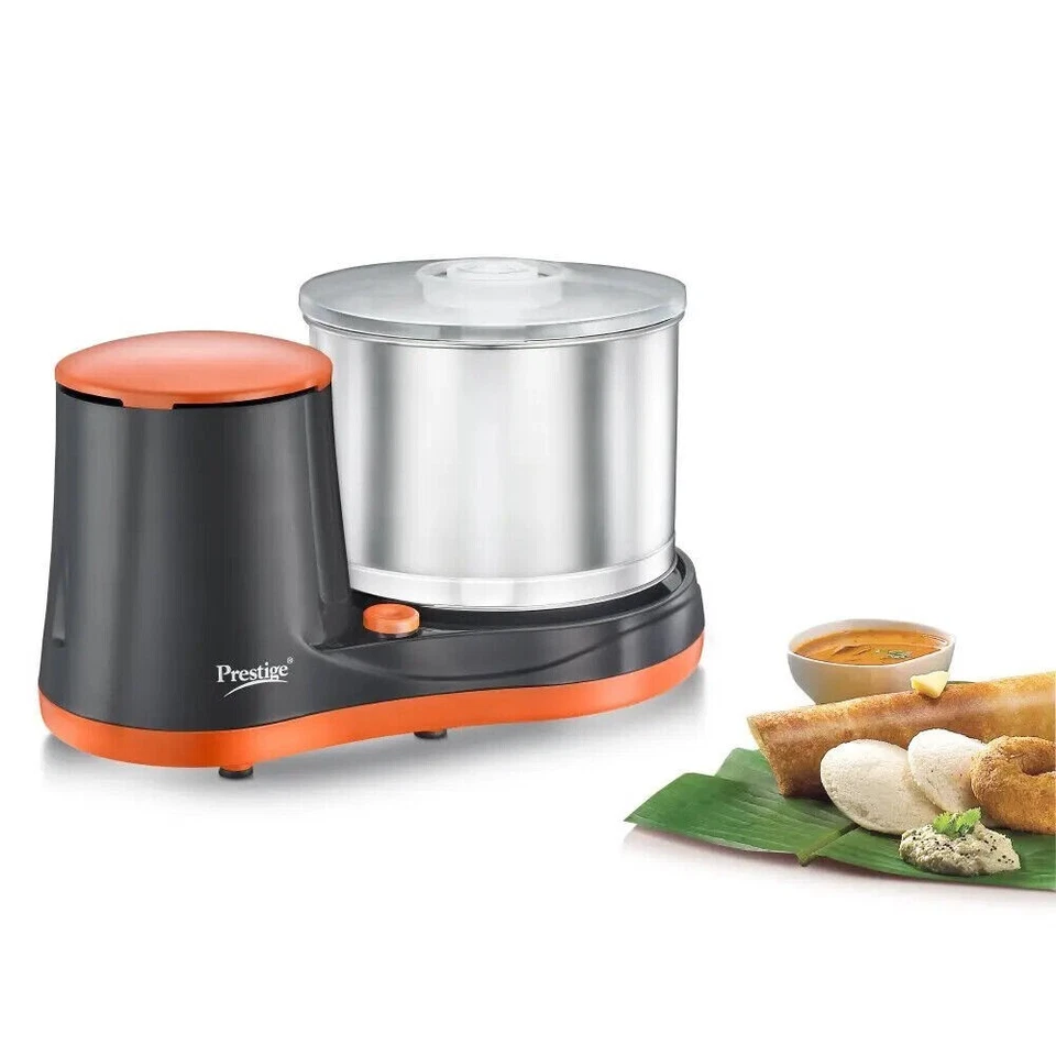 Prestige PWG07 2L Wet Grinder with Atta Kneader & Coconut Scrapper 220V Exp.Ship - Image 3 of 4