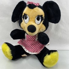 Minnie Mouse Plush Vintage Walt Disney World Souvenir Disneyland 12 Inch