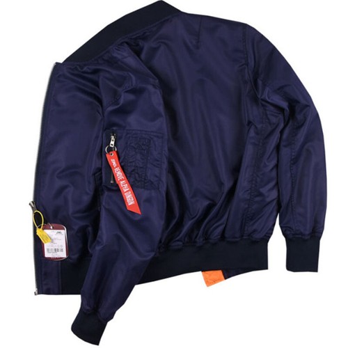 JPW15 Neu Alpha Martin Pilotenjacke Herren Militär Taktische Jacke MA-1 Classic - Bild 6 von 14