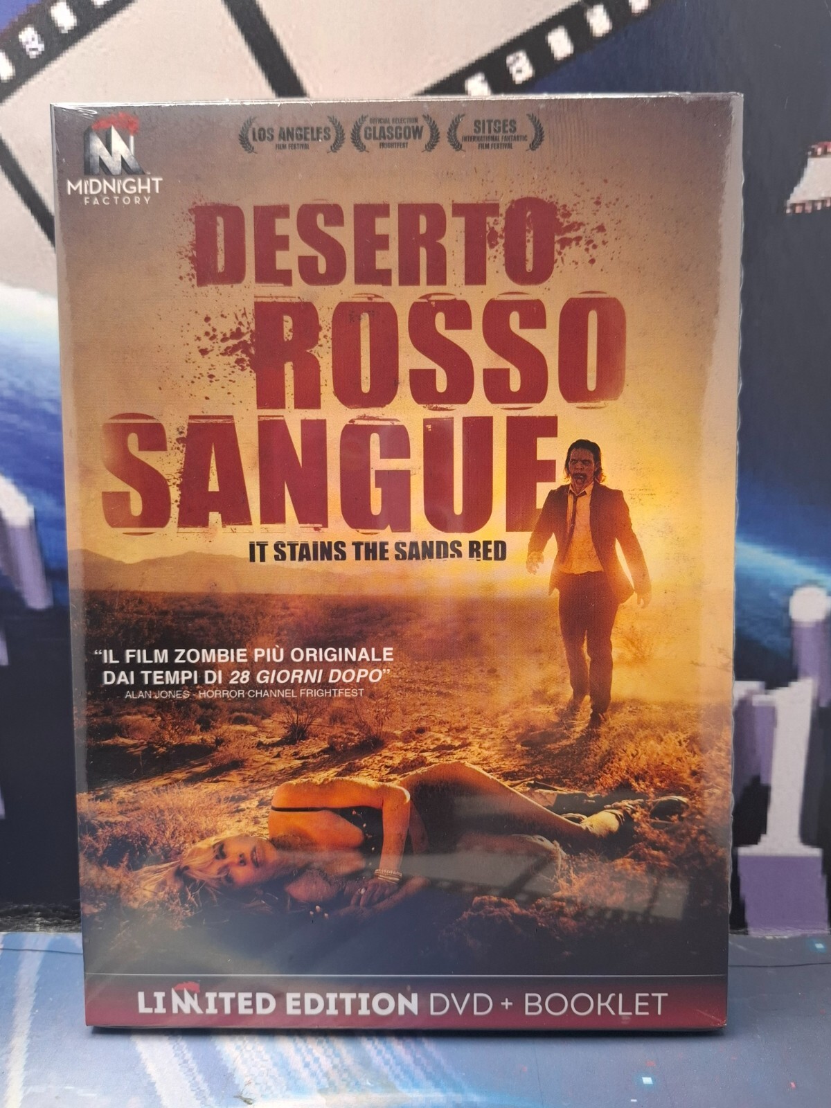 DESERTO ROSSO SANGUE (2018) dvd - limited edition - dvd*planet of movie*..NUOVO