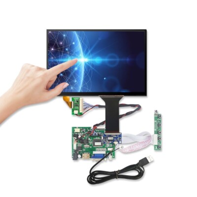 10.1'' touch Screen display IPS 1280x800 VGA hdmi panel 450 nits brightness 60Hz