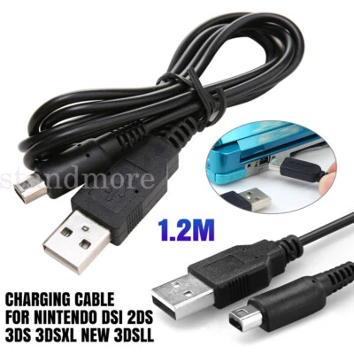 USB Charger Charging Cable for Nintendo DSI 2DS 3DS 3DSXL New3DSXL New 3DS