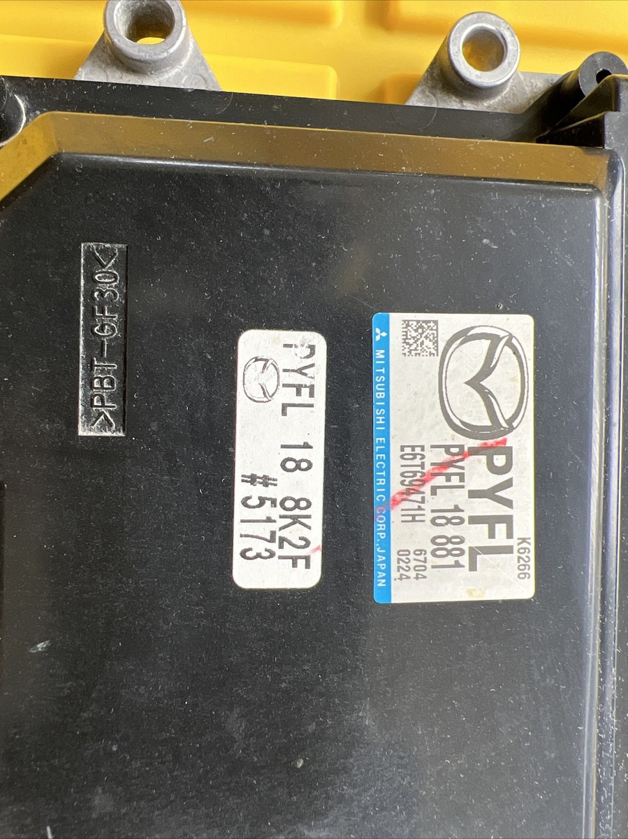 2016 - 2023 MAZDA CX-9 2.5L ENGINE CONTROL MODULE UNIT ECM OEM