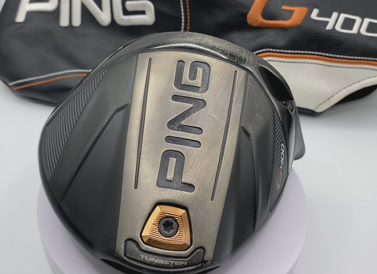 Ping G400 10.5 degree Driver Head and Cover Right Handed Ping G400 10.5 degree Driver Head and Cover Right Handed