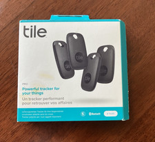 Lot Of 3 New Tile Pro Tracker bluetooth tracking device