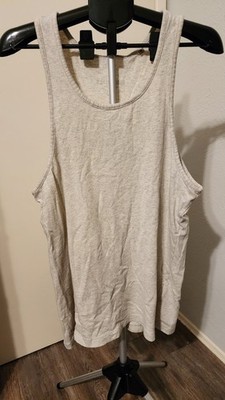 Fear of God Essentials Mens Gray Logo Tank Sz Medium | eBay