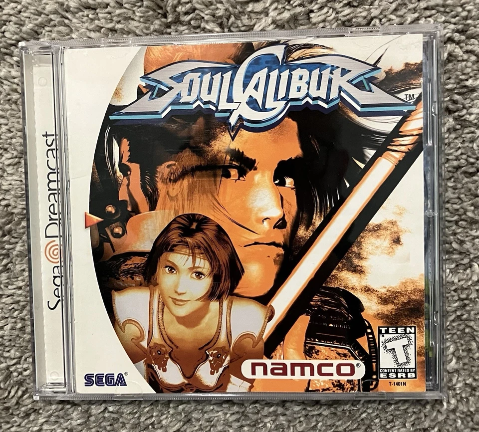 Soul Calibur (Sega Dreamcast, 1999) OEM Estuche Original y Manual Envío Al Día Siguiente Foto 2 de 4