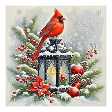 Cardinal Diamond Art Kits for Adults, 5D Diamond Painting Kits for Beginners,
