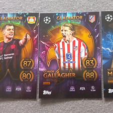 Topps Gladiator Limited Edition Fußball Trad...