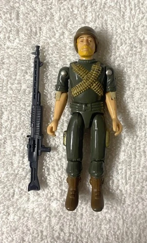 1982 Vintage GI Joe Cobra Lot Rock n Roll Straight Arm Figure O.G. Near Complete