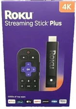 Roku 3830R Streaming Stick Plus 4K UHD Media Player w/ Voice Remote – 2025 NEW