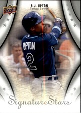 2009 Upper Deck Signature Stars 13 B.j. Upton - Bb