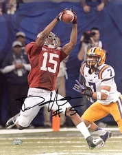 Darius Hanks Autographed Signed 8X10 Photo Alabama Crimson Tide MCS Holo