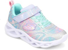 Skechers Niños Niñas Calzado Deportivo, S, Zapatilla Iluminada Talla 11