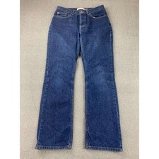 Vintage Gap Boot Cut Jeans Women 6 Blue Denim USA Made 5 Pocket Cotton Regular