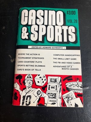 Casino & Sports Vol 28 Howard Schwartz Gambling Betting Periodical GBC