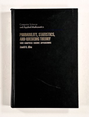 1978 Allen PROBABILITY, STATISTICS, & QUEUEING THEORY Computer Science HC SIGNED