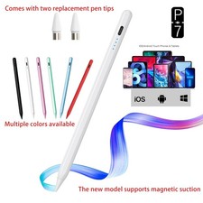 Stylus Pen for iPad 2018-2025, Pencil for Apple iPad 11th A16/10/9/8/7/6 Gen