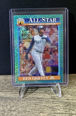 2026 Topps Ken Griffey Jr /199 Silver Pack Mojo Refractor Aqua