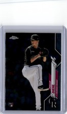 2020 Topps Chrome Update Phillip Diehl #U-29 RC Colorado Rockies