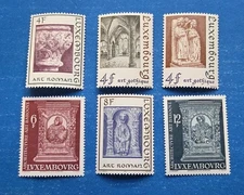 Luxembourg Stamps, Scott 533-538 Complete Set MNH