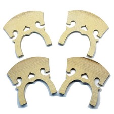 4x Viol Viola da Gamba Baroque Cello Maple Bridge Bass Viola Foot width 95mm