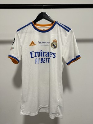 Benzema UCL Final Shirt Real Madrid Authentic Product Size S