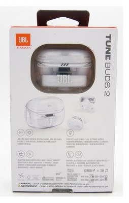 【新品未開封】JBL TUNE BUDS 2 ホワイト JBL Tune Buds 2 True Wireless Noise Cancelling Earbuds - White, 1