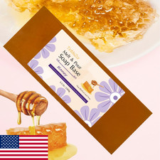 TinMeZor 5.2 lbs Clear Honey Soap Base - DIY Handmade Vegan, Cruelty-Free, Easy 