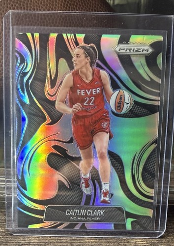 2025 Panini Prizm WNBA CAITLIN CLARK ABSTRACT SSP Case Hit #1 Indiana Fever