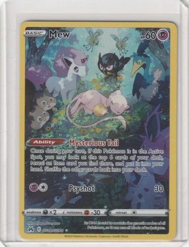Mew Ultra Rare Crown Zenith: Galarian Gallery GG10/GG70 NM