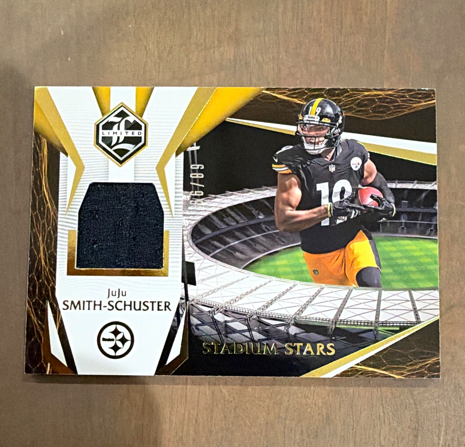 Panini 2020 Limited JuJu Smith-Schuster #SS-JSS /99 (MEM) Steelers