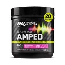 Optimum Nutrition Amped Pre-Workout, with Cit...