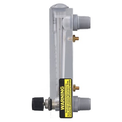 Liquid Flowmeter Panel Type Acrylic Transparent Adjustable Fluid Meter SET