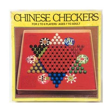 Western Publishing Boardgame Chinese Checkers (1981) Box Fair/NM