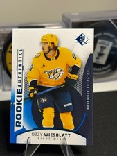 2025-26 SP #123 Ozzy Wiesblatt Blue