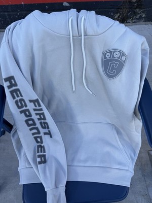 Cleveland Guardians First Responders Hooded Sweatshirt Special SGA 6/12/26 XL