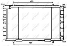 Radiateur Land Rover 110