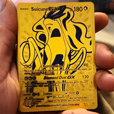 Nintendo Pokemon TCG Suicune GX Lost Thunder 200 Full Art Holo 180 HP Fan Art