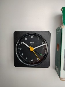 レア　ヴィンテージ　BRAUN AB1 オリジナル　ミント　イームズ　b&o Braun Ab1 Clock | eBay