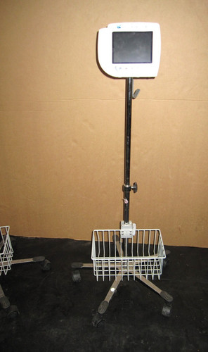Rolling Cart/Stand for Verathon GlideScope AVL Cobalt and Titanium Video Monitor