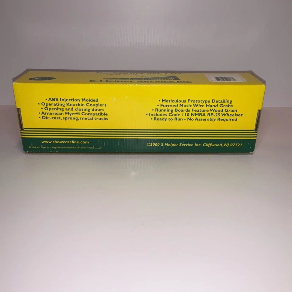 S Scale Showcase Line N.O.T.&M 3634 Box Car #00576 Eagle Brand New - Image 4 of 4