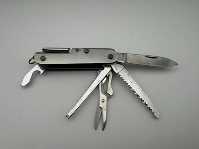 Vintage Multi Tool Pocket Knife Stainless Rostfrei Saw Scissors | eBay