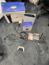 Sony PS5 825GB Disc Console Bundle White Boxed With Pulse 3D Headset & Charger