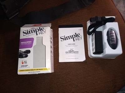 NEW OPENBOX Car Keys Express Nissan Infiniti Smart Simple Key & EZ Installer Kit