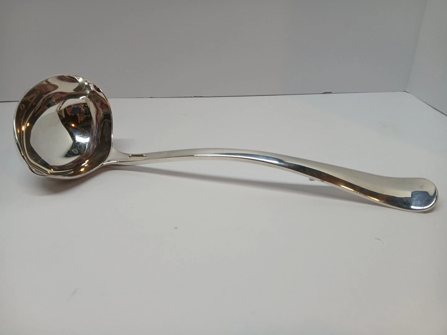 VTG Silverplated Gerity Serving Ladel Circa 1740 Reproduction